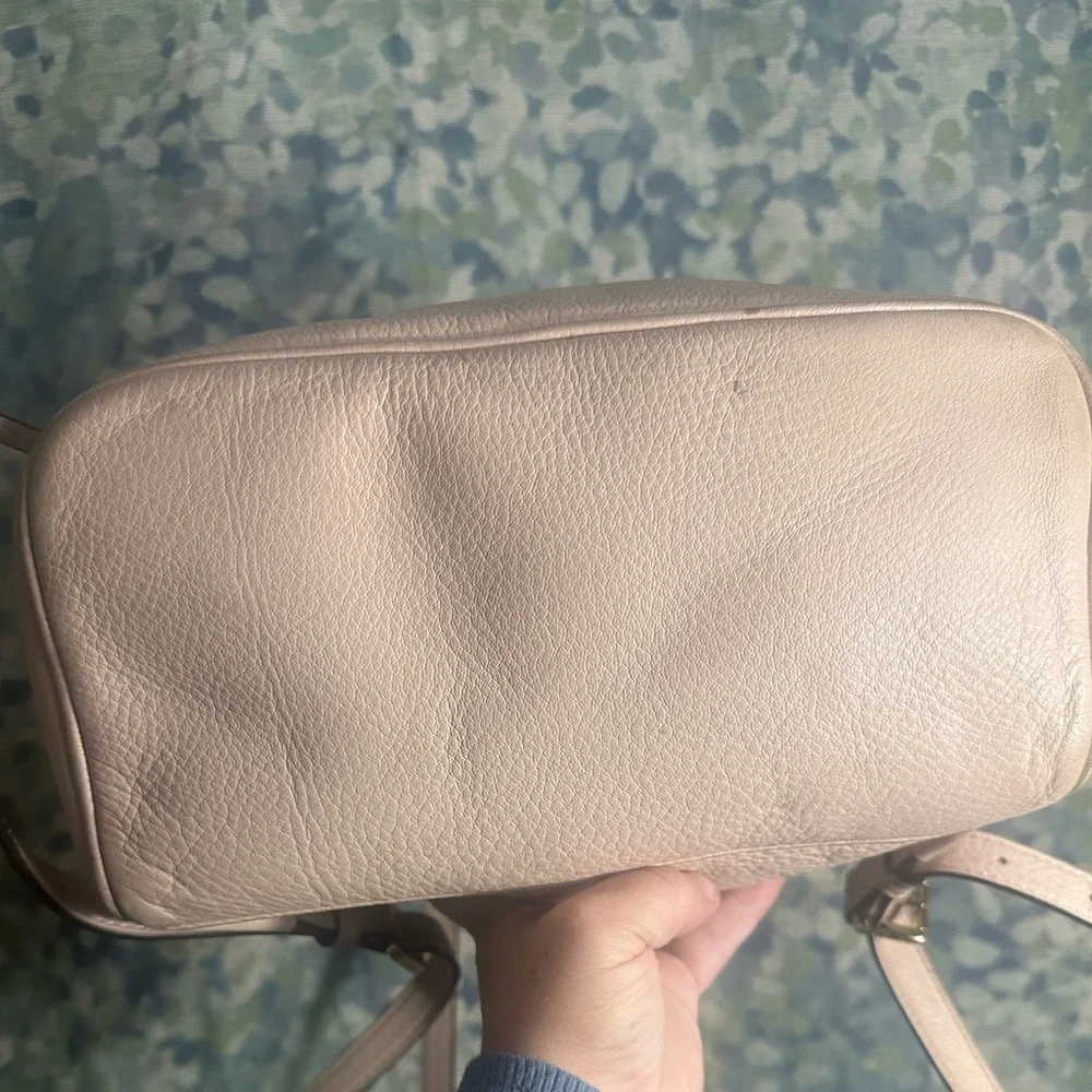Michael Kors Rhea Pebbled Leather Small Backback